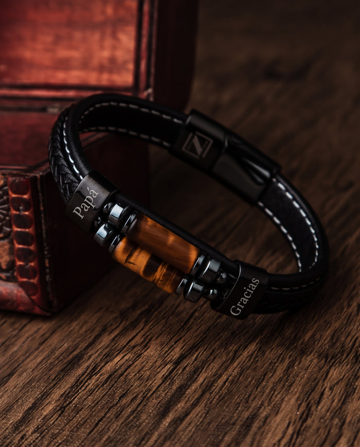 PULSERAS CUERO HOMBRE (PHA)