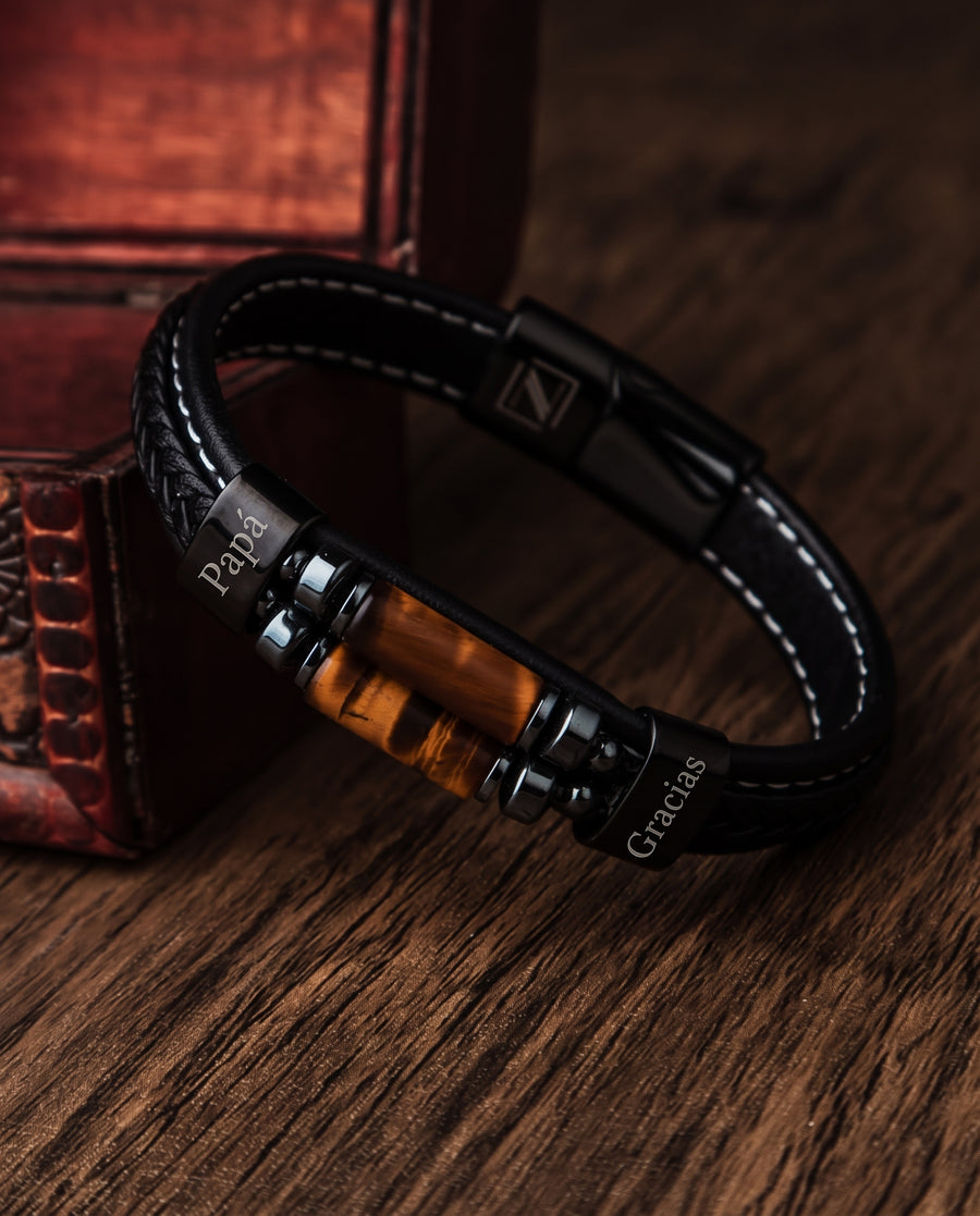 PULSERAS CUERO HOMBRE (PHA)