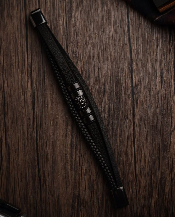 PULSERAS CUERO HOMBRE (PHA)