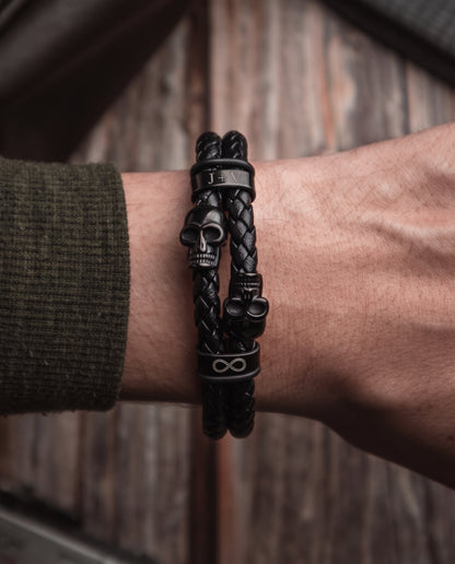 PULSERAS CUERO HOMBRE (PHA)
