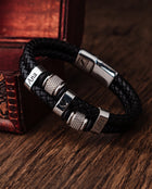 PULSERAS CUERO HOMBRE (PHA)