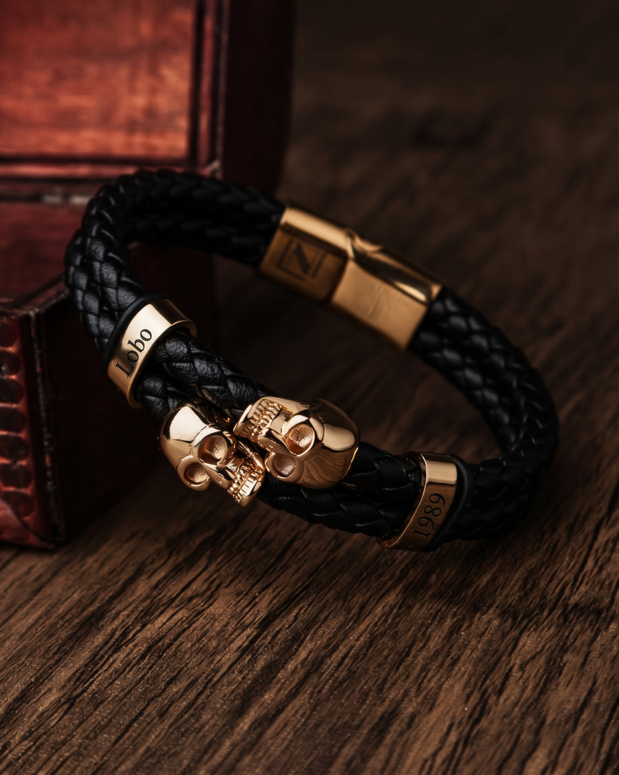 PULSERAS CUERO HOMBRE (PHA)