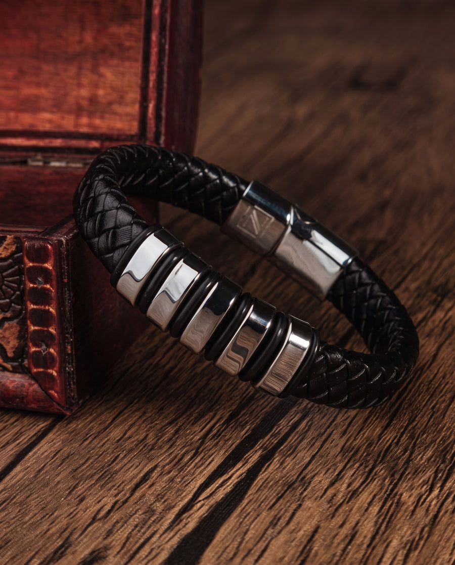 PULSERAS CUERO HOMBRE (PHA)