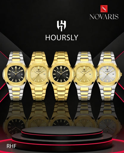RELOJ HOMBRE GOLD MONEY HOURSLY (RHF)