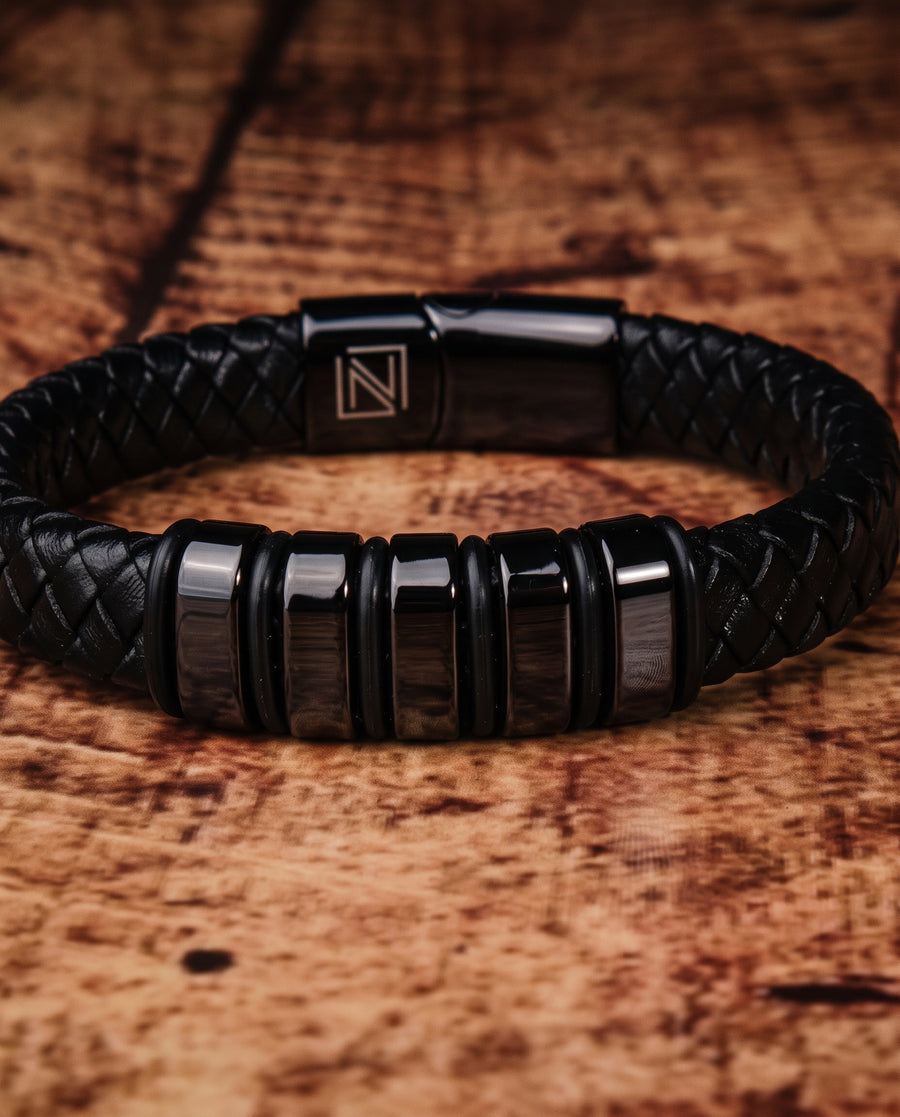 PULSERAS CUERO HOMBRE (PHA)