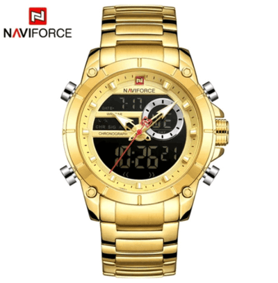 RELOJ HOMBRE  GOLD NAVIFORCE - NOVARIS