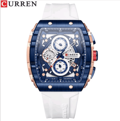 RELOJ HOMBRE BLANCO CURREN - NOVARIS