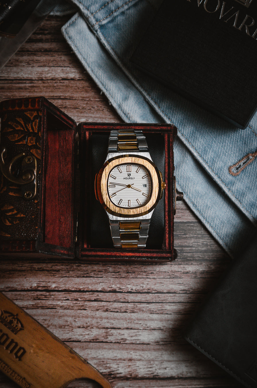 RELOJ HOMBRE GOLD MONEY HOURSLY (RHF)