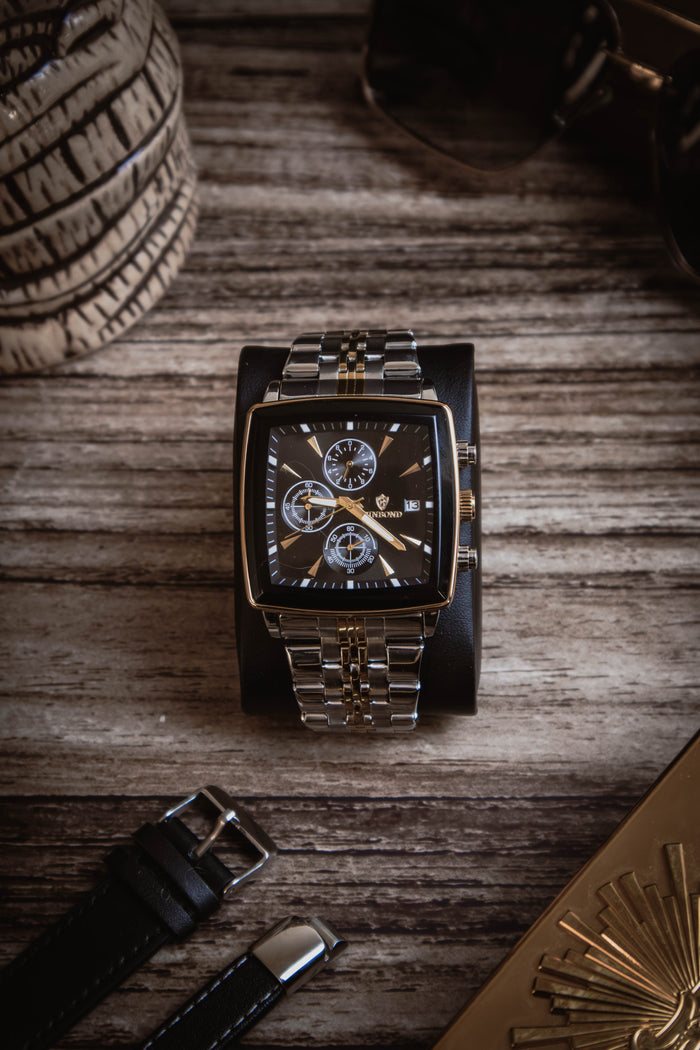 RELOJ HOMBRE SQUARE BINBOND (RHG)