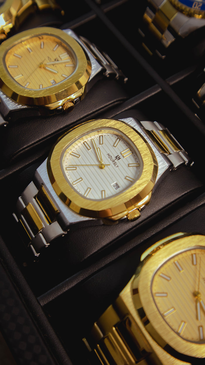 RELOJ HOMBRE GOLD MONEY HOURSLY (RHF)
