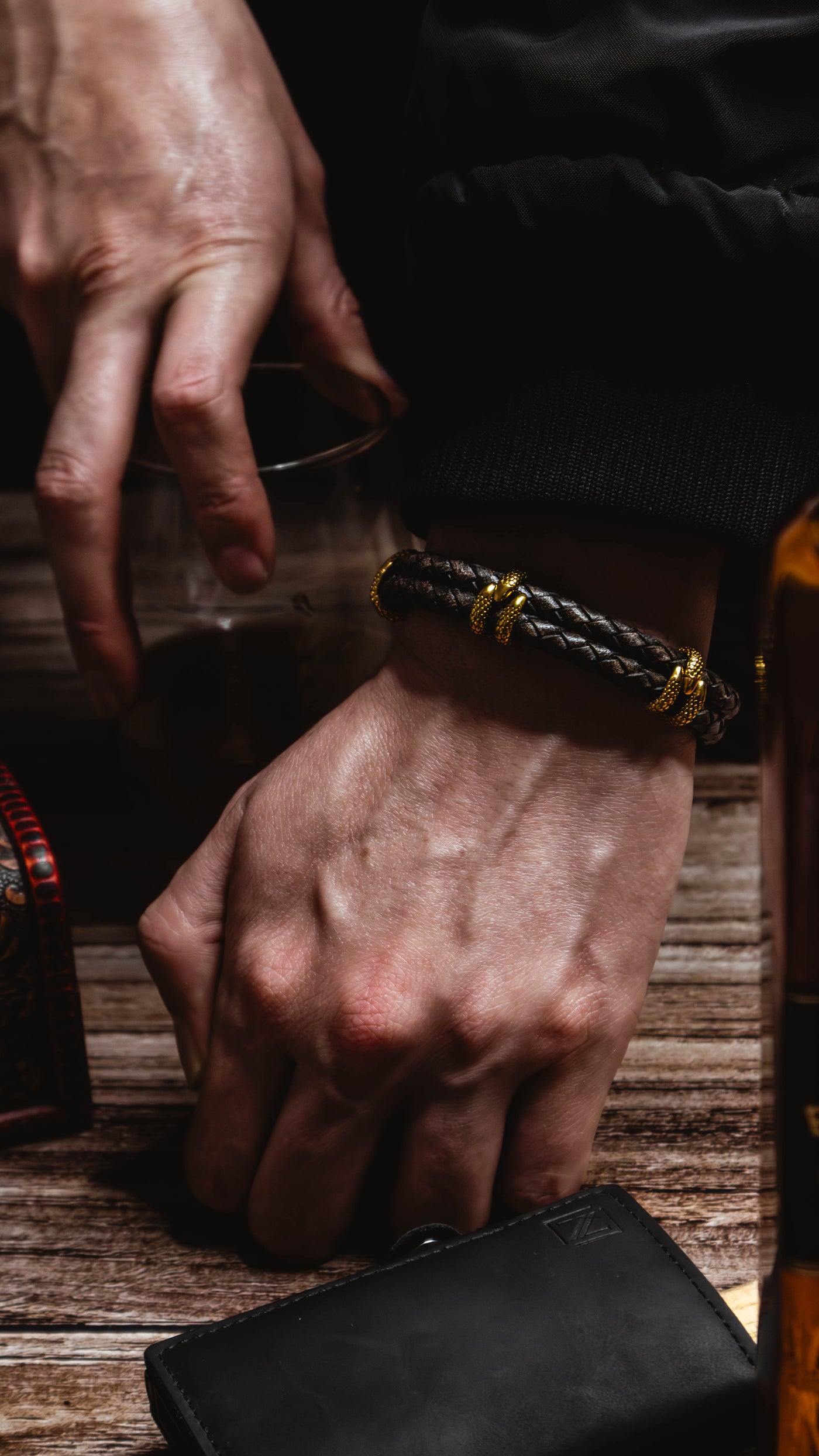 PULSERA HOMBRE GARRAS ACERO (PHM)