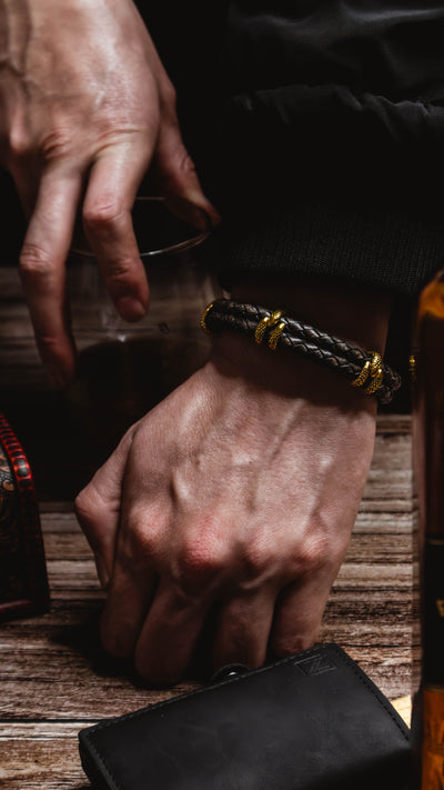 PULSERA HOMBRE GARRAS ACERO (PHM)