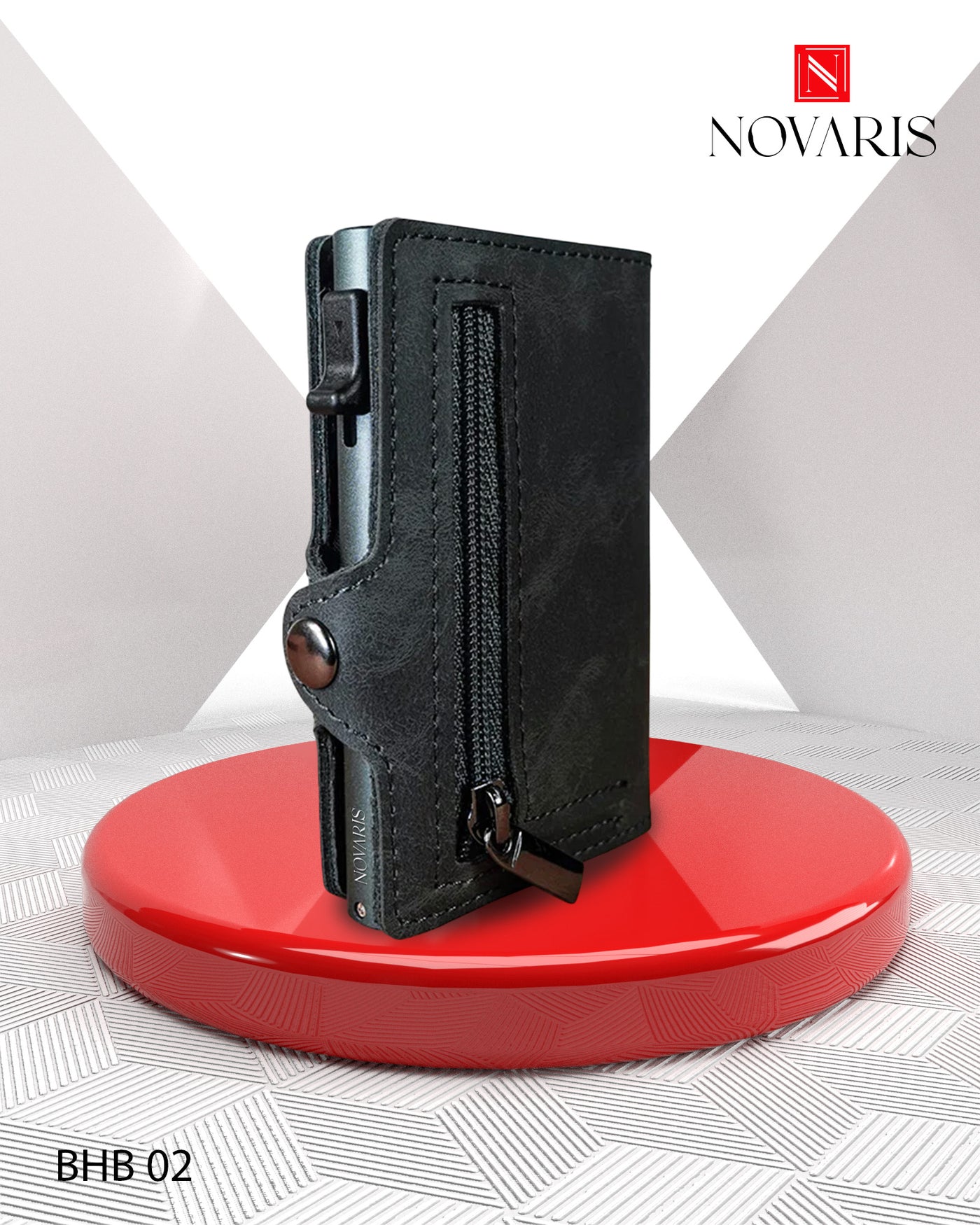 BILLETERA HOMBRE DELUXE GRAY (BHB02)