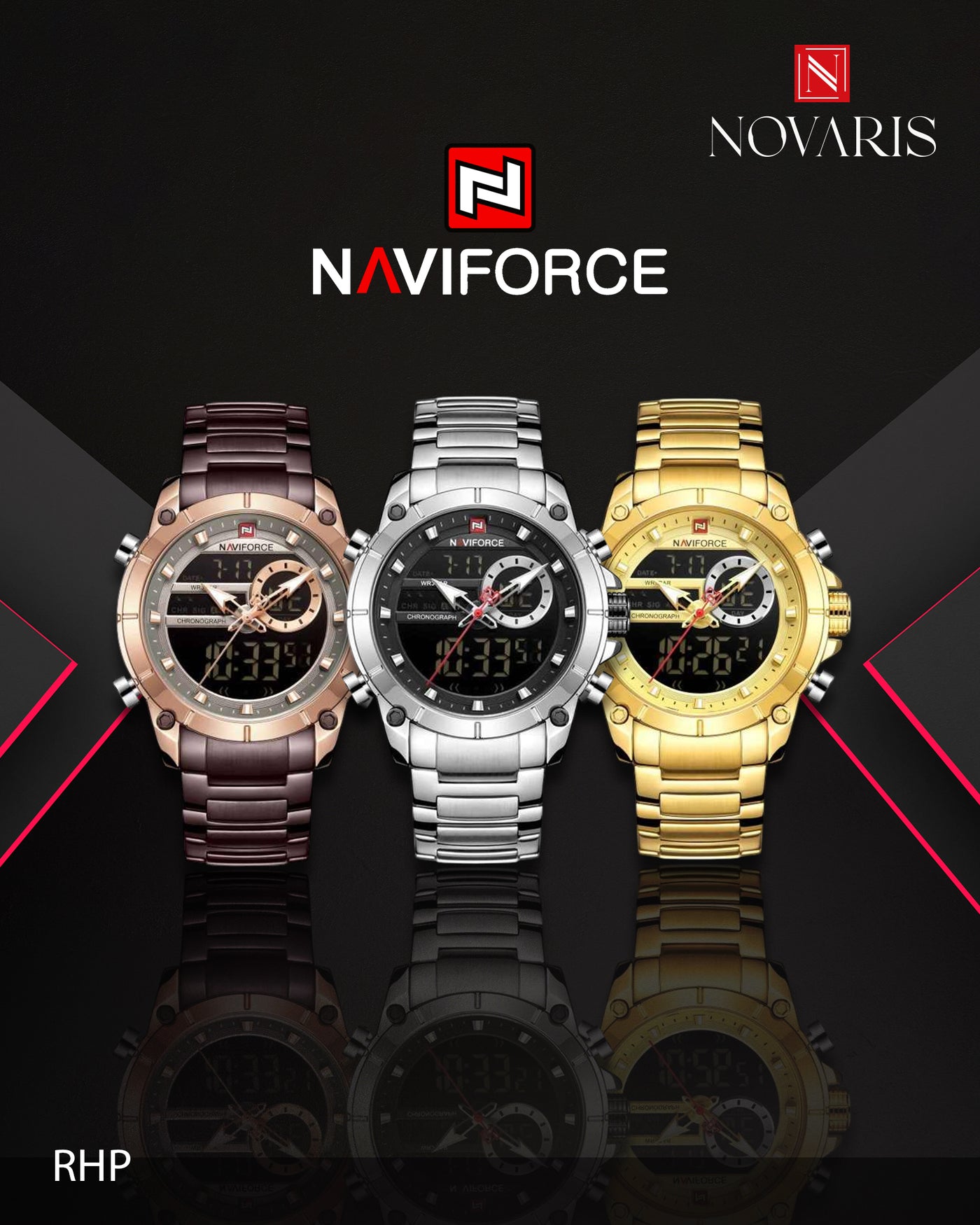 RELOJ HOMBRE CHRONOS NAVIFORCE (RHP)