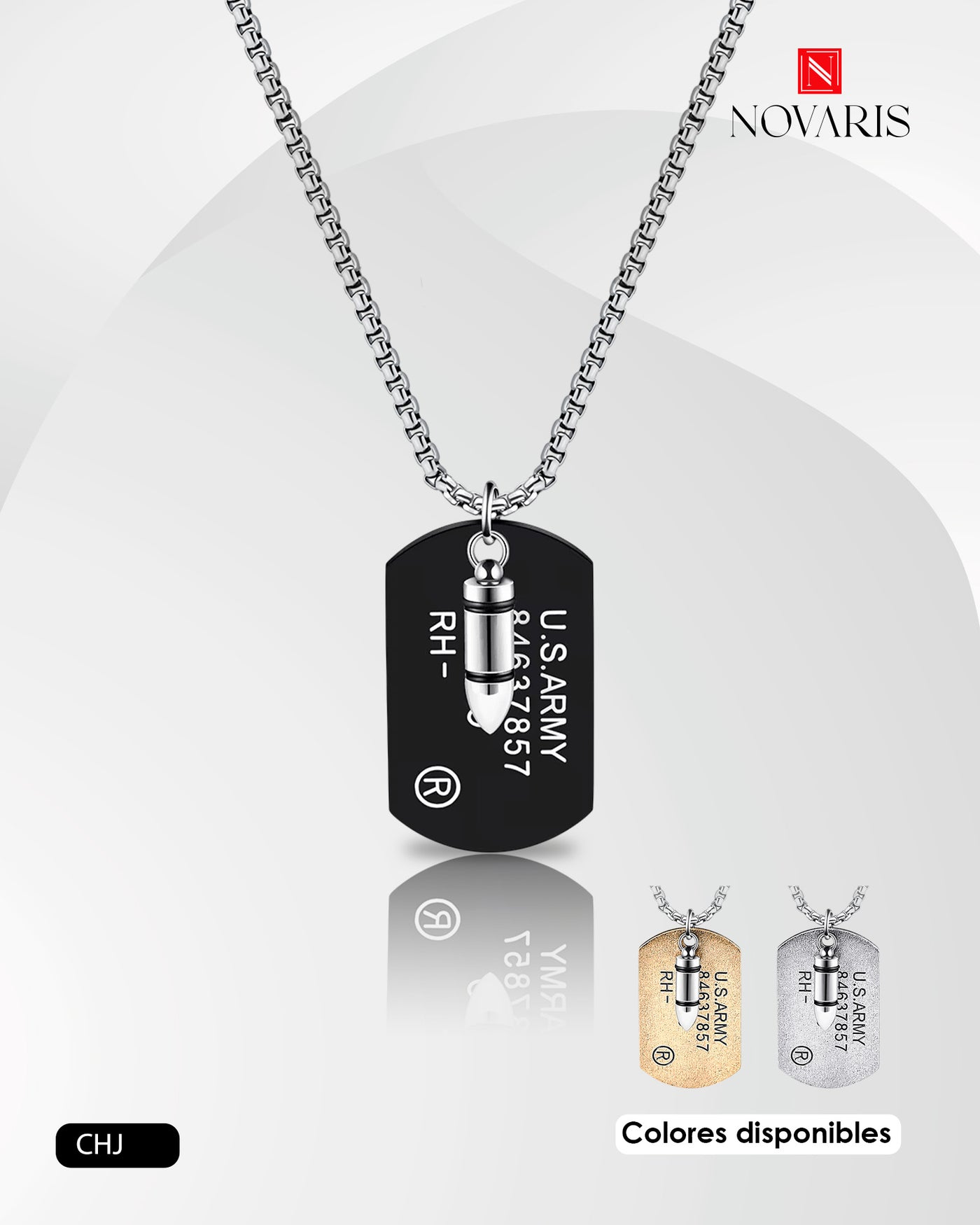 COLLAR HOMBRE ARMY (CHJ)