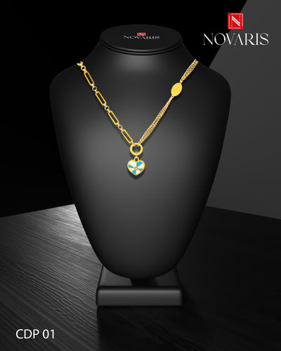 COLLAR MUJER CADENA CUBANA (CDP)
