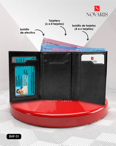 BILLETERA PRIME BLACK (BHF 01)