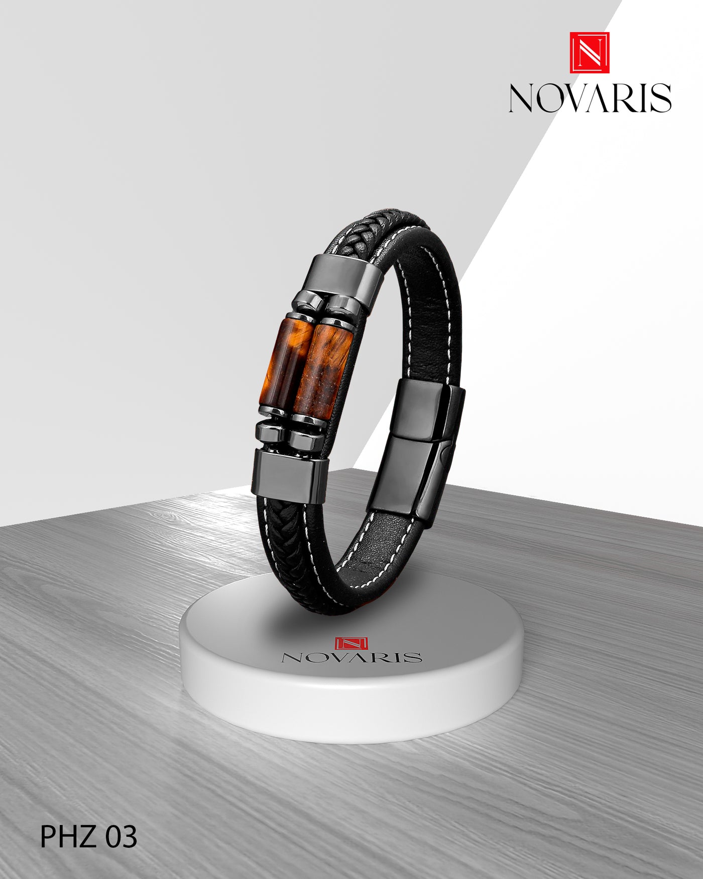 PULSERA HOMBRE NOGAL (PHZ)