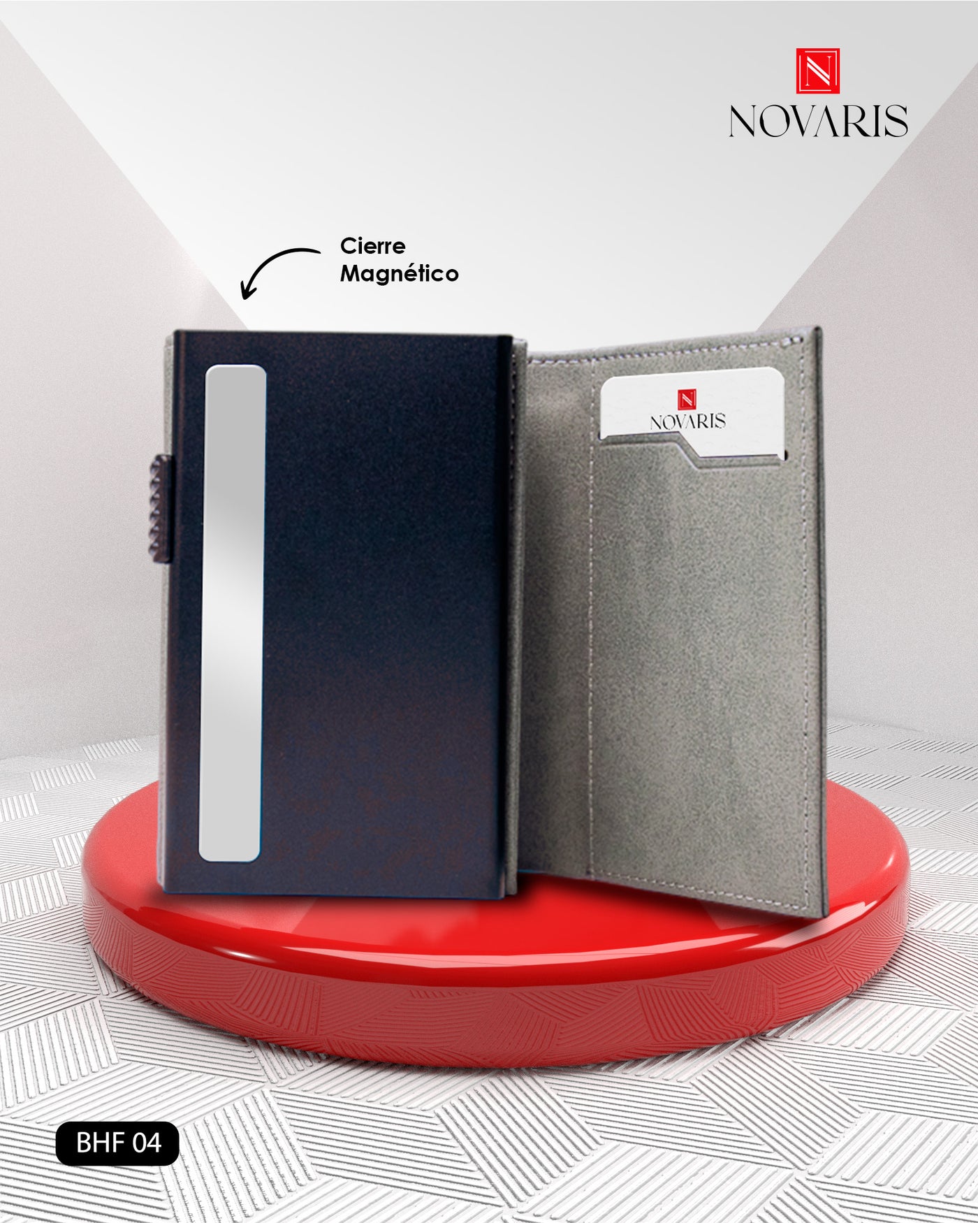 BILLETERA PRIME LIGHT GRAY (BHF 04)