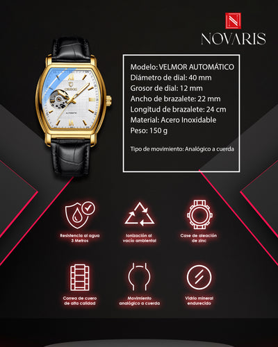 RELOJ HOMBRE VELMOR AUTOMÁTICO CHENXI (RHI)