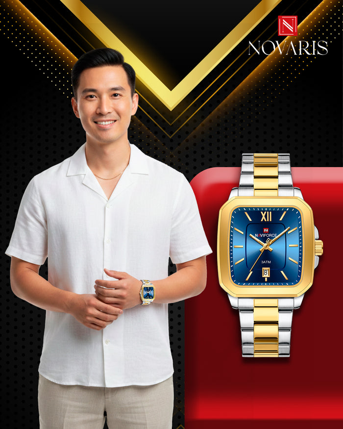 RELOJ HOMBRE ÉLITE NAVIFORCE (RHZ)
