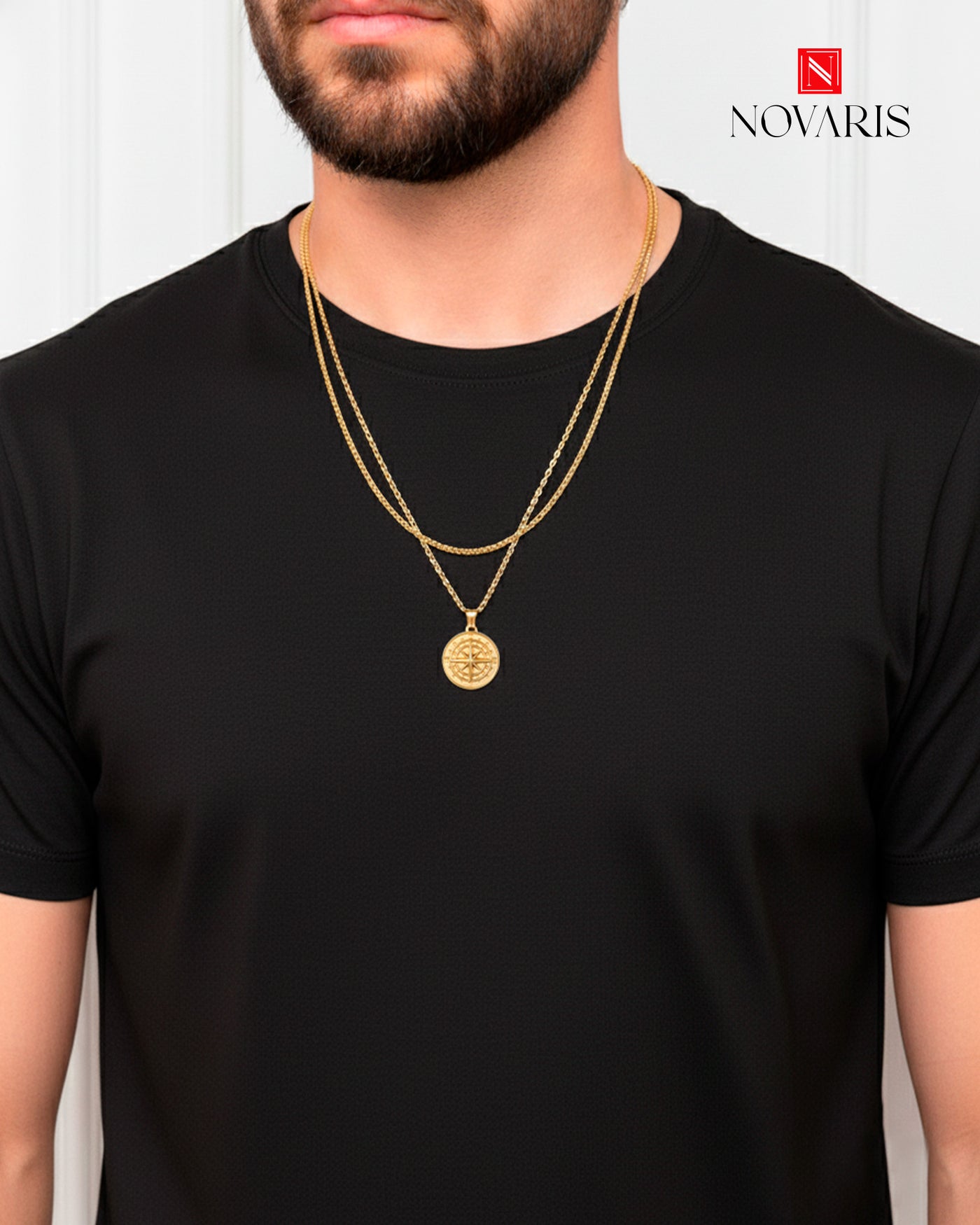 COLLAR HOMBRE BRÚJULA (CHG)
