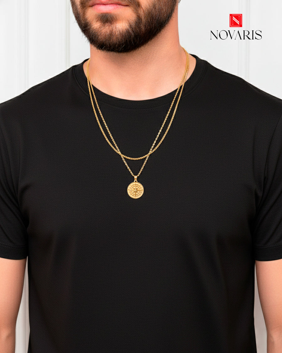 COLLAR HOMBRE BRÚJULA (CHG)