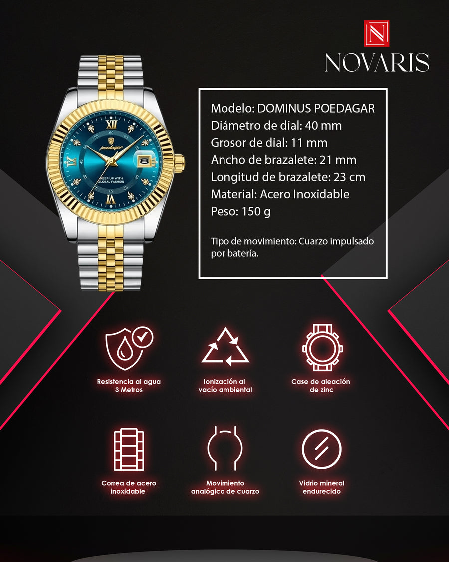 RELOJ HOMBRE DOMINUS POEDAGAR (RHH)