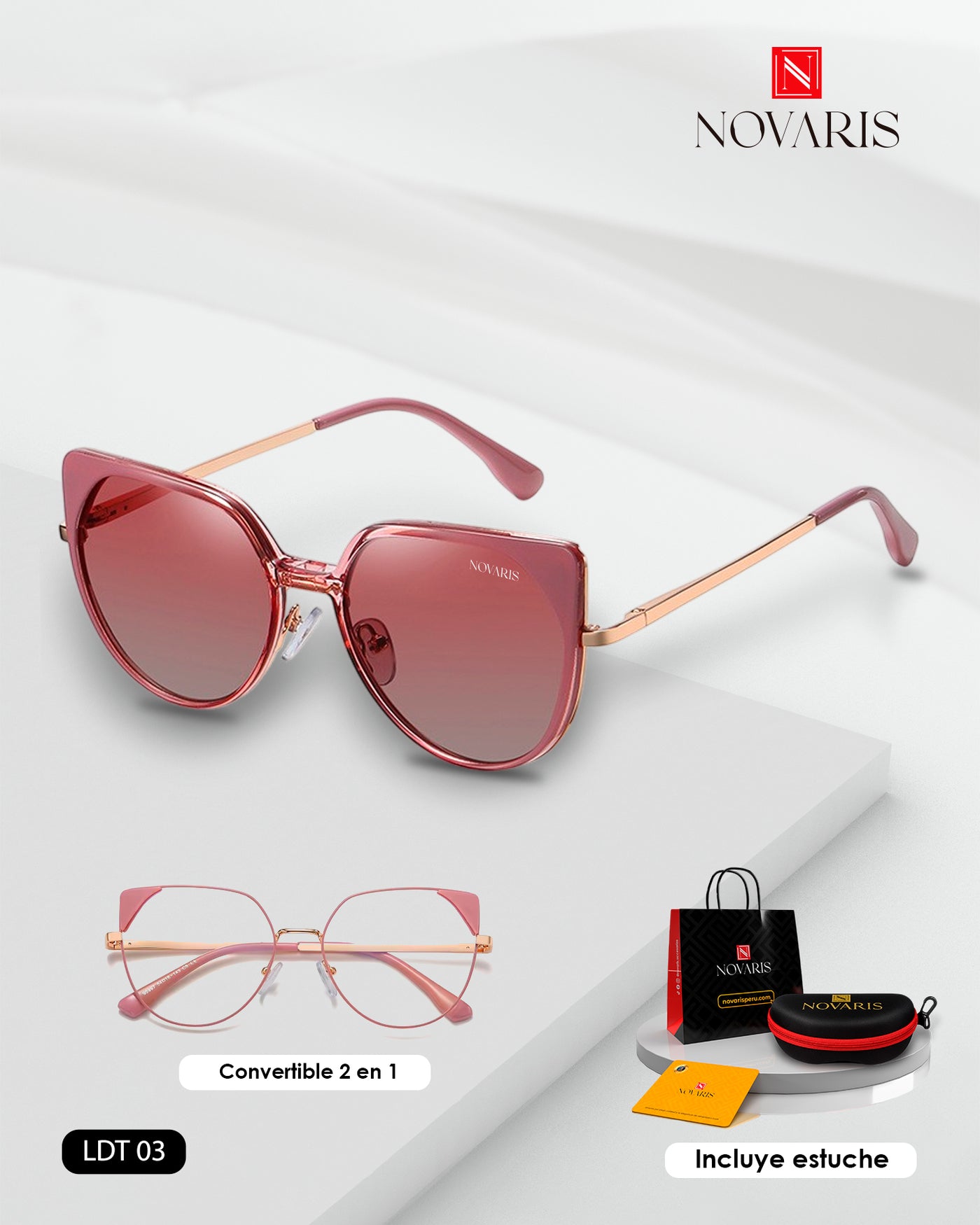 LENTES DAMA CONVERTIBLES AFRODITA (LDT)