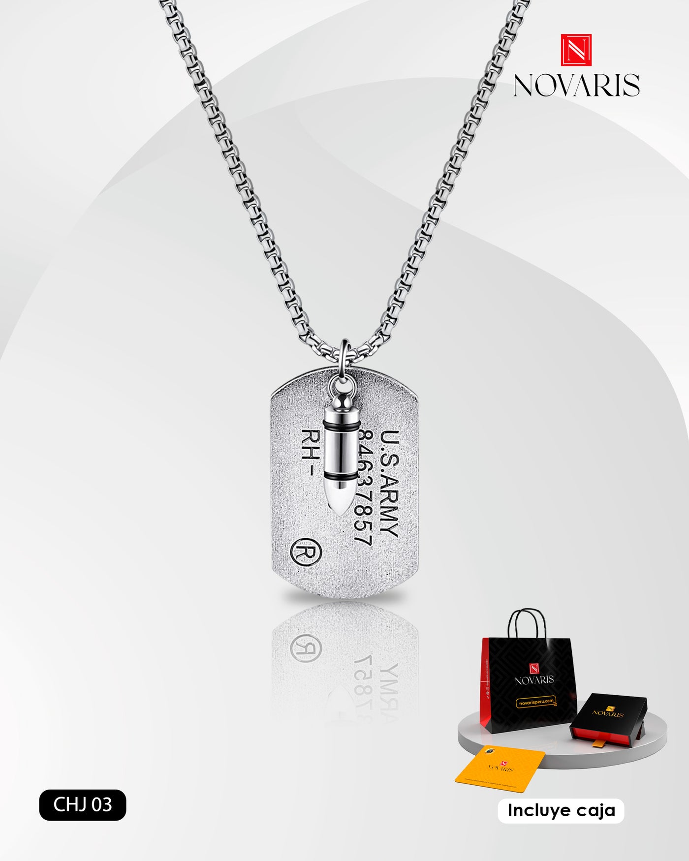 COLLAR HOMBRE ARMY (CHJ)