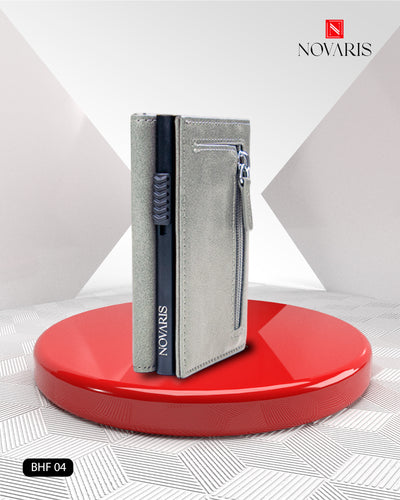 BILLETERA PRIME LIGHT GRAY (BHF 04)