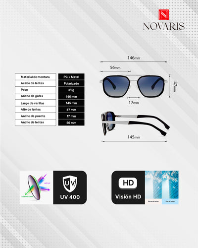 LENTES HOMBRE POLARIS (LHI)