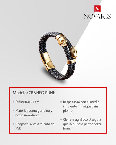 PULSERA HOMBRE CRANEO (PHB)