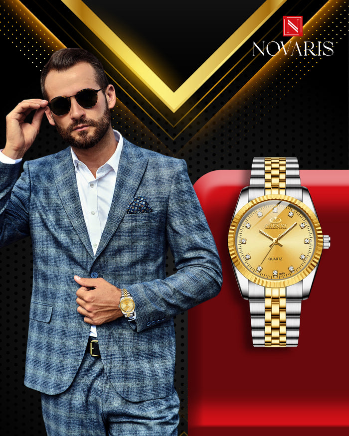 RELOJ CABALLERO CLASSIC SLIM CHENXY (RHX)