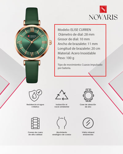 RELOJ DAMA ELISE CURREN (RDL)