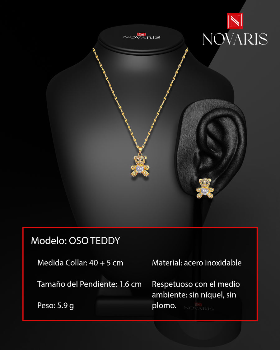 COLLAR MUJER OSO TEDDY (CDF)