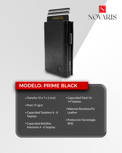 BILLETERA PRIME BLACK (BHF 01)
