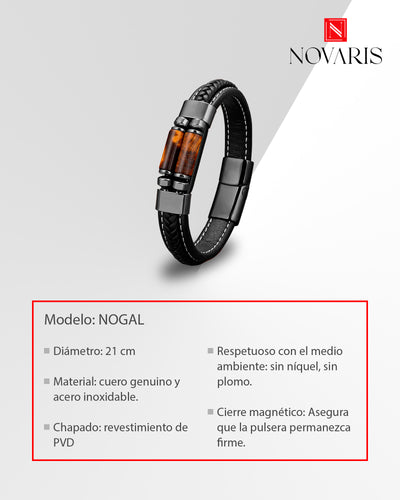 PULSERA HOMBRE NOGAL (PHZ)