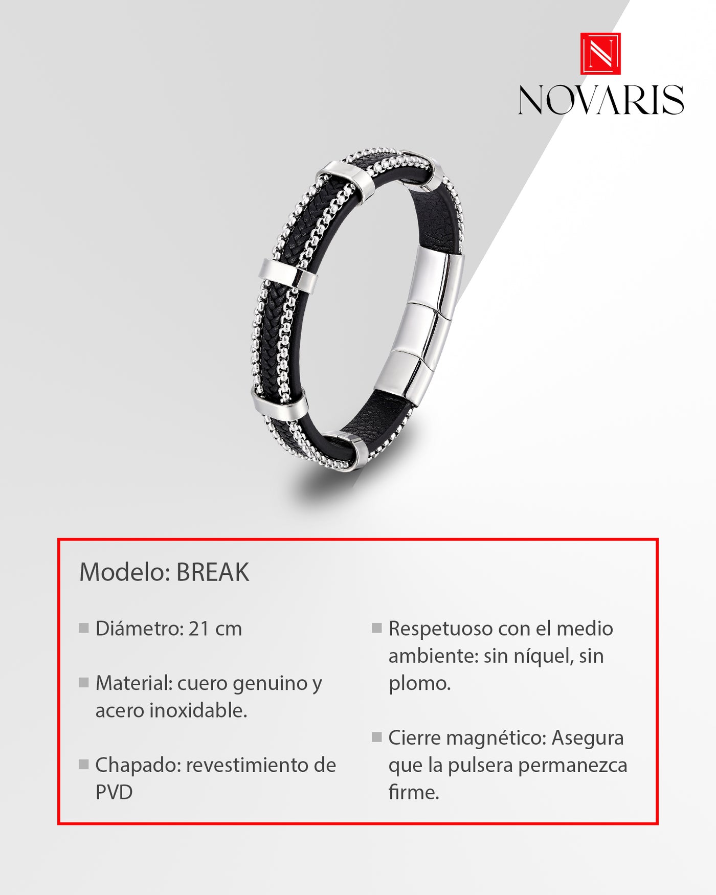 PULSERA HOMBRE BREAK (PHY)