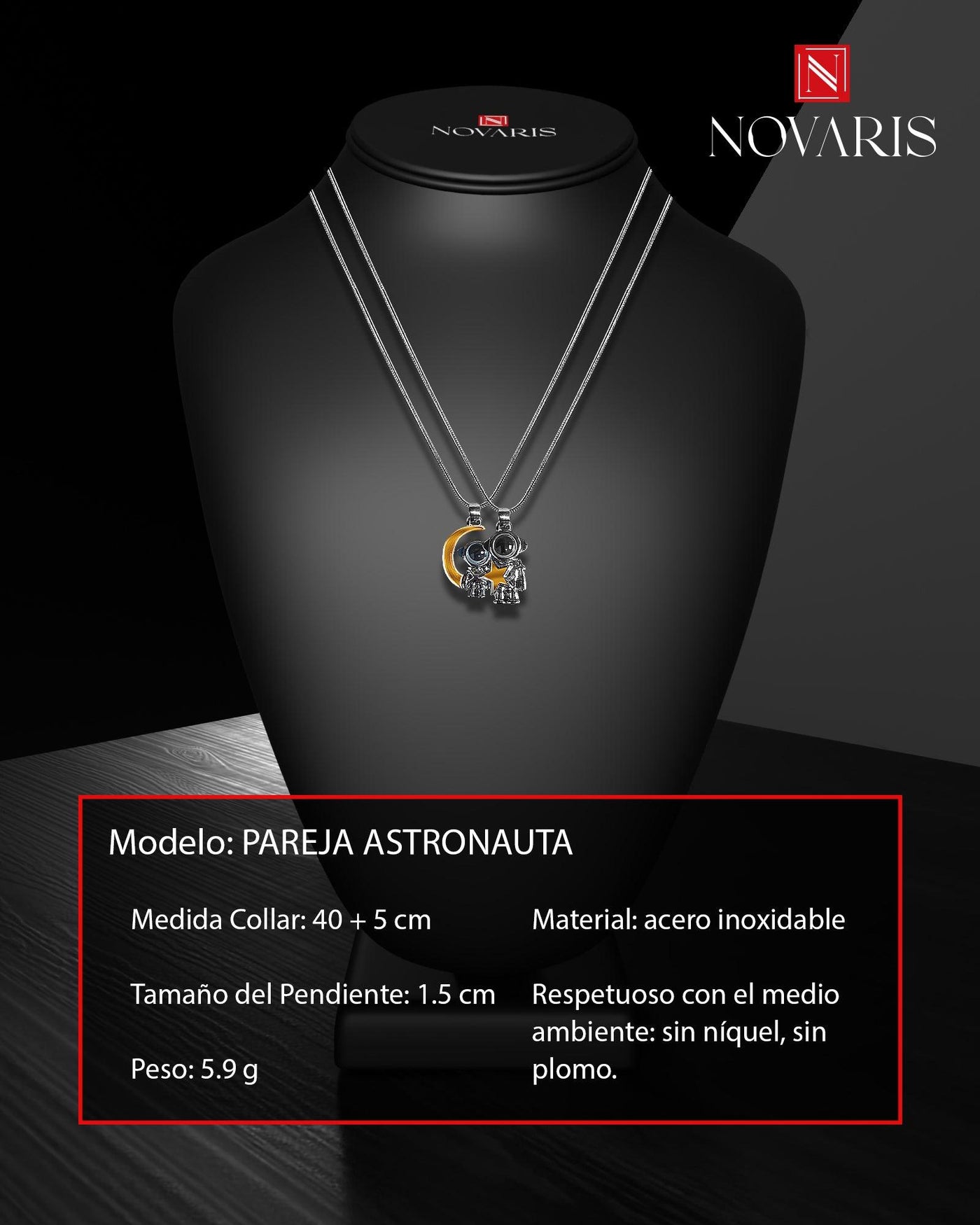 COLLARES PAREJA ASTRONAUTA (CPA)