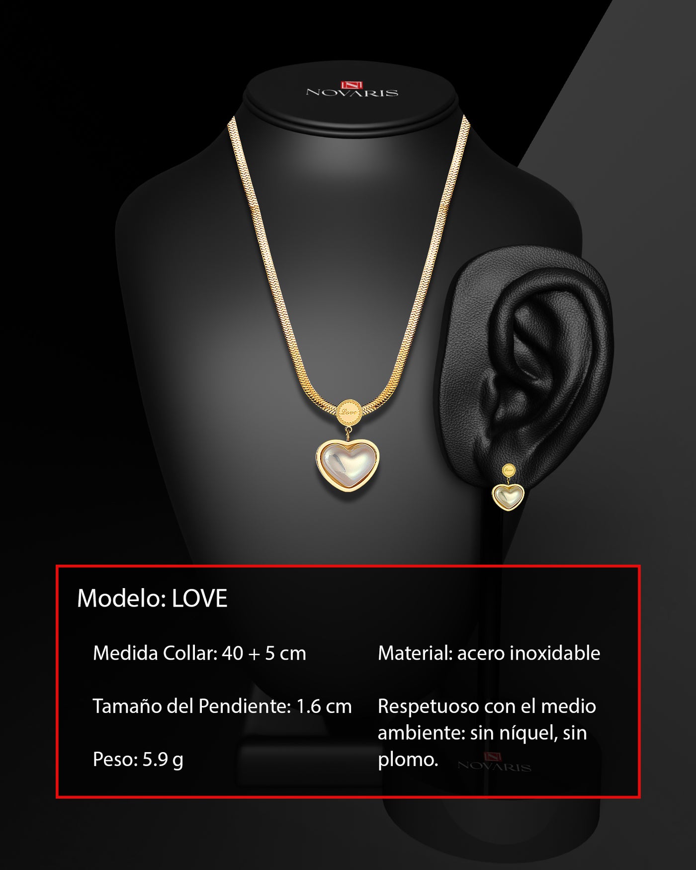 COLLAR MUJER LOVE (CDE)