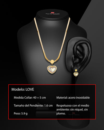 COLLAR MUJER LOVE (CDE)
