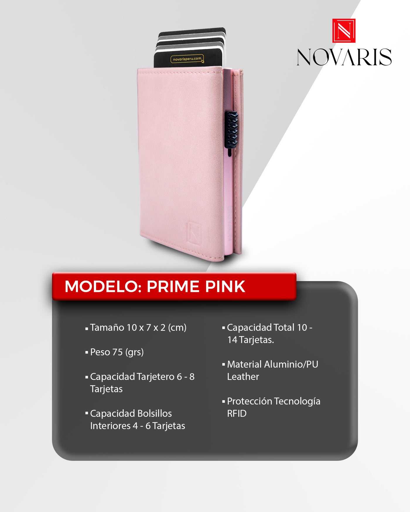 BILLETERA PRIME PINK (BDF 01)