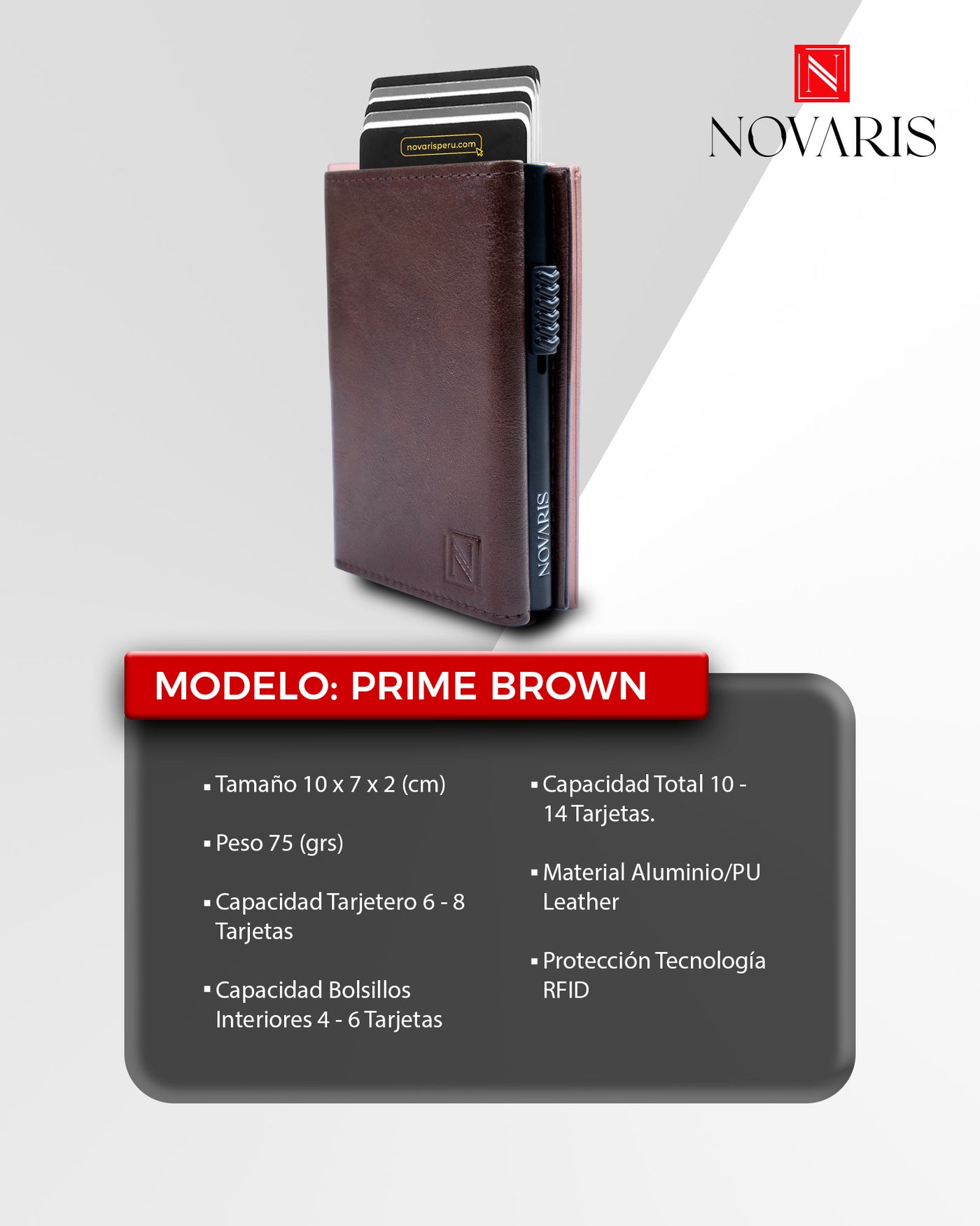 BILLETERA PRIME BROWN (BHF 02)