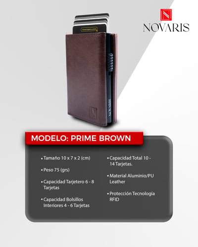 BILLETERA PRIME BROWN (BHF 02)