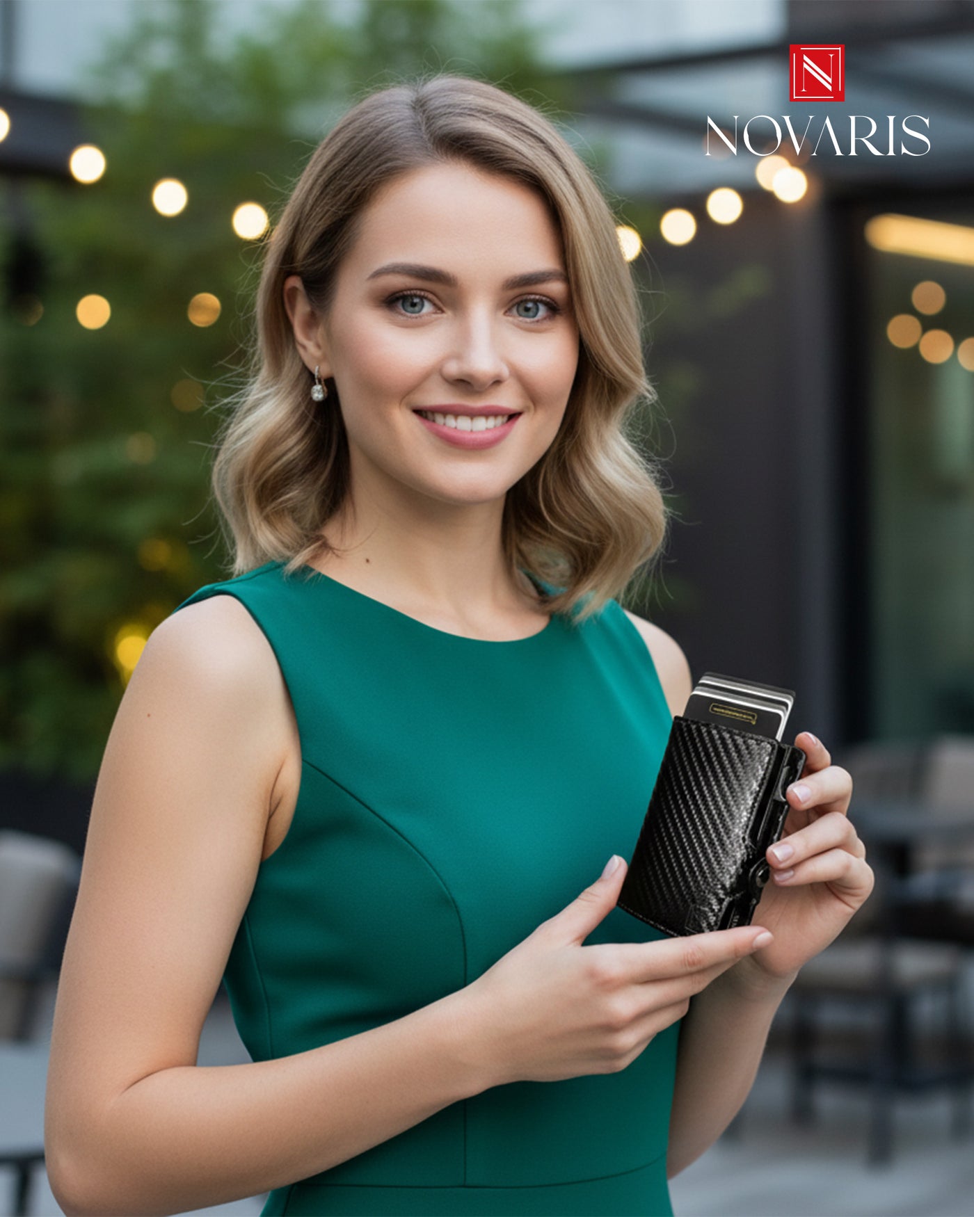 BILLETERA CARBON FIBER BLACK (BHA01)