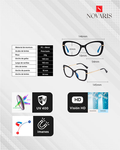 LENTES DAMA CONVERTIBLES PHOENIX (LDU)