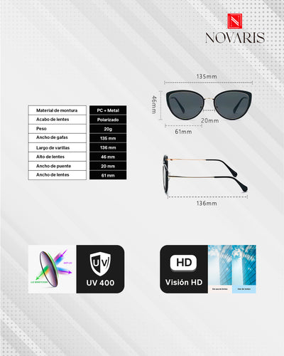 LENTES DAMA GLAMOUR (LDK)