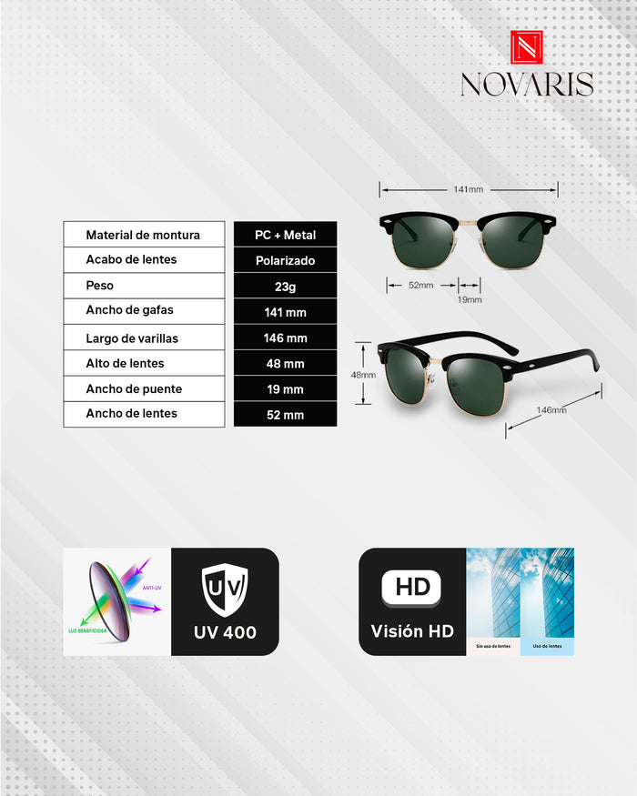 LENTES UNISEX AURON (LUJ)