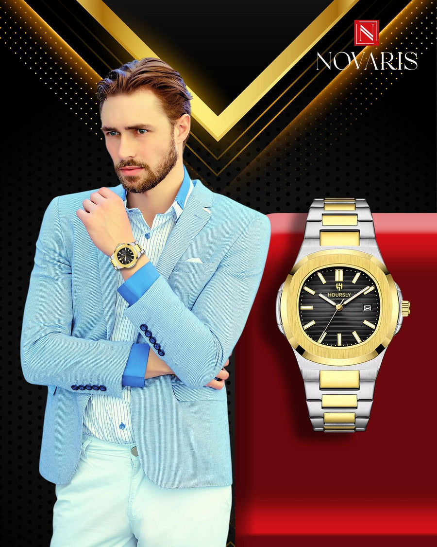 RELOJ HOMBRE GOLD MONEY HOURSLY (RHF)